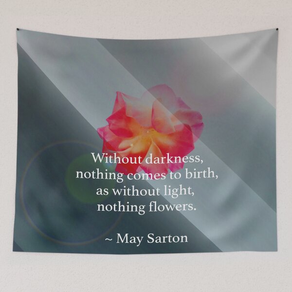 Item preview, Darkness Births, Light Flowers designed and sold by Emilyromrell.