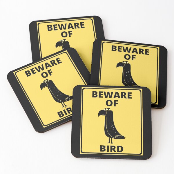 Item preview, Beware of bird (for bird and parrot owners and fans) designed and sold by appareltolove.