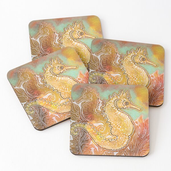 Item preview, Dancing Seahorses designed and sold by Lynnette Shelley.