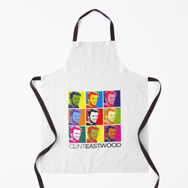 Item preview, Clint Eastwood pop-art portrait poster designed and sold by CMYKStudio.