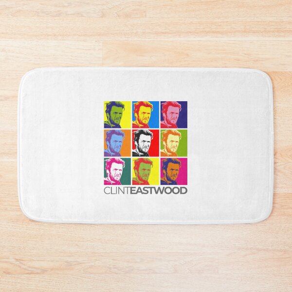Item preview, Clint Eastwood pop-art portrait poster designed and sold by CMYKStudio.