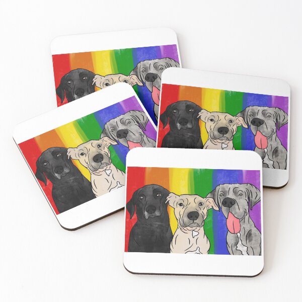 Item preview, Orgullo, doggos designed and sold by Lauryn Elder.