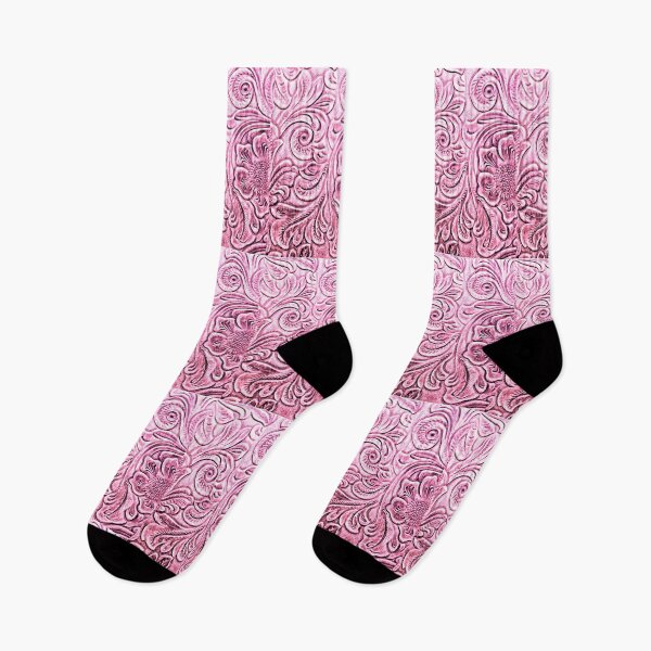 Item preview, Pink Western Floral Scrollwork Design designed and sold by RandP Walriven.
