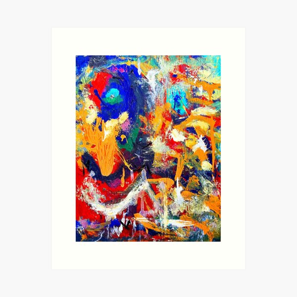 Sky Static Art Print