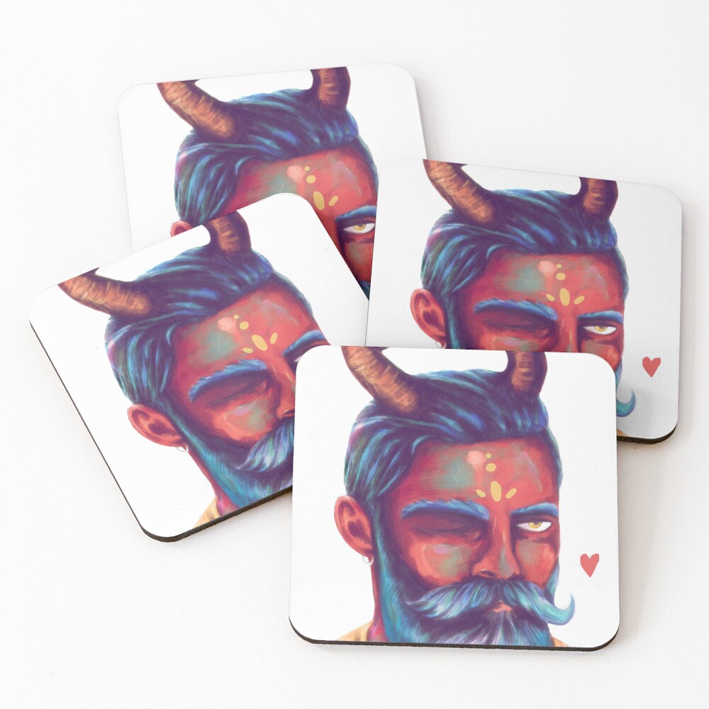 Item preview, Coasters (Set of 4) designed and sold by Pyroant.