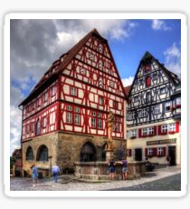 St. George's Fountain Rothenburg Sticker