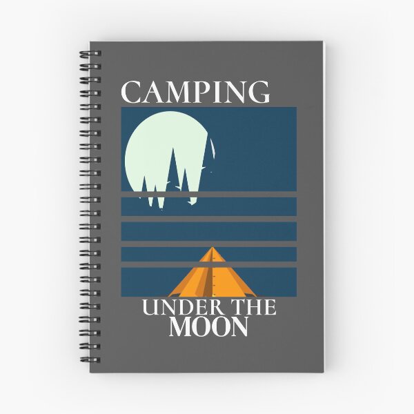 Item preview, Camping Under The Moon Camping Lover designed and sold by SharpThreadZ.