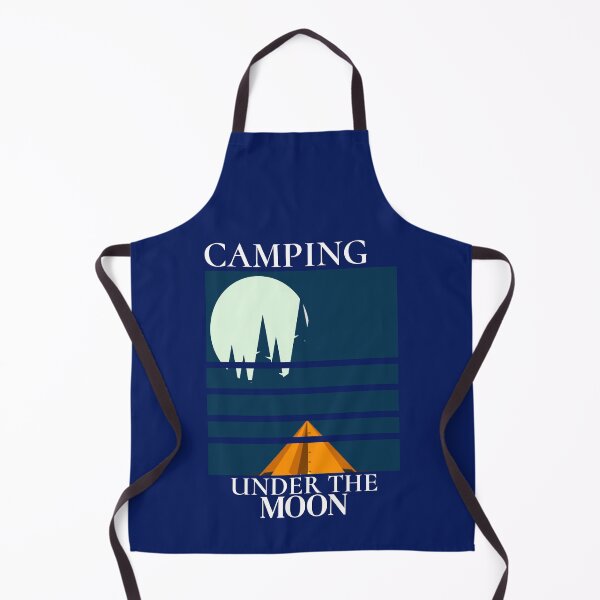 Item preview, Camping Under The Moon Camping Lover designed and sold by SharpThreadZ.