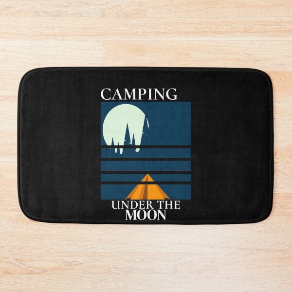 Item preview, Camping Under The Moon Camping Lover designed and sold by SharpThreadZ.