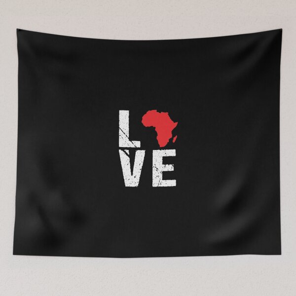 Item preview, Proud Patriotic African Nationality Descent I Love Africa designed and sold by heaneyrowe.