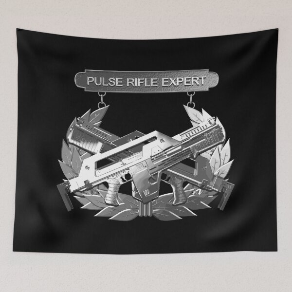 Item preview, Expert Pulse Rifle Badge designed and sold by CCCDesign.