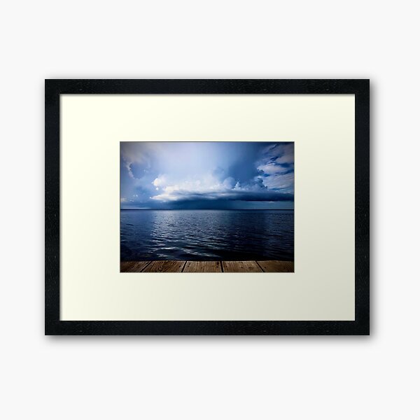 On the Edge Framed Art Print
