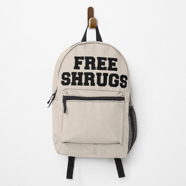 Item preview, FREE SHRUGS (black on cream) designed and sold by DotorEaon.