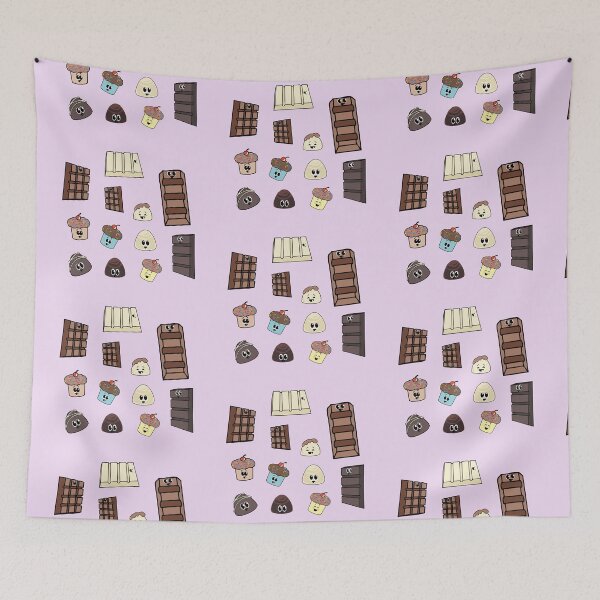 Item preview, chocolate with faces sticker pack designed and sold by EmerSimpson.