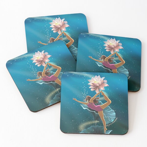 Item preview, Underwater yogini designed and sold by sierratruong.