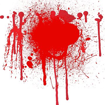 Artwork thumbnail, Fake Blood Splatter by sbrstore