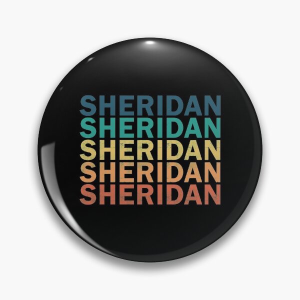 Item preview, Sheridan Name T Shirt - Sheridan Vintage Retro Name Gift Item Tee designed and sold by cattontawn.