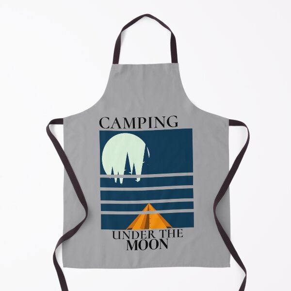 Item preview, Camping Under The Moon Camping Lover Gift designed and sold by SharpThreadZ.