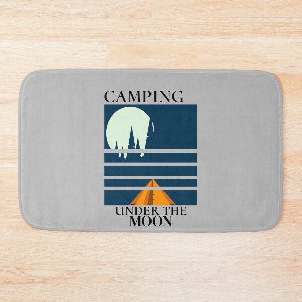 Item preview, Camping Under The Moon Camping Lover Gift designed and sold by SharpThreadZ.
