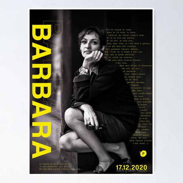 Item preview, Barbara french artiste  designed and sold by Ndrewz.