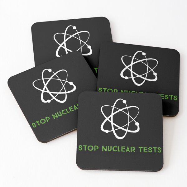 Item preview, STOP NUCLEAR TESTS T-SHIRT designed and sold by ZouhirArraki.