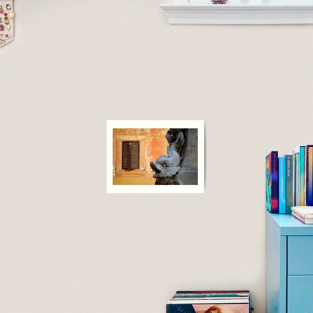 Fishy Roman Art Print
