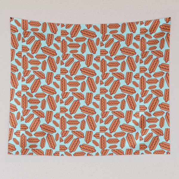 Item preview, Hot Dog Pattern designed and sold by Pea Fitness.