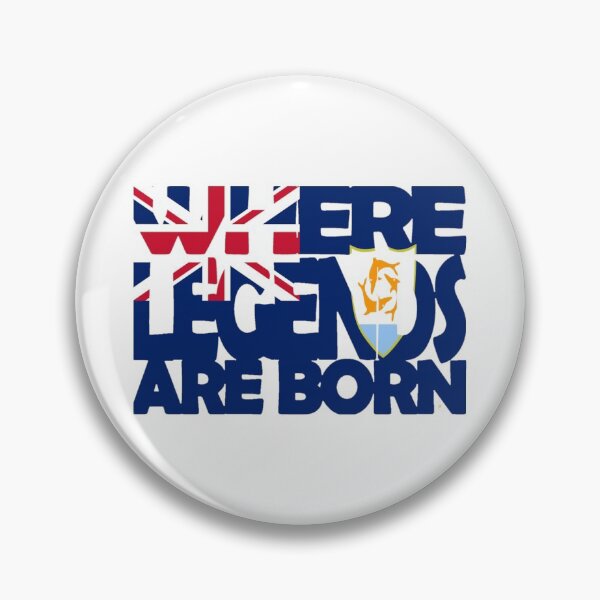 Item preview, Anguilla Flag - Where Legends Are Born - Anguillan - Soca Mode designed and sold by Soca-Mode.