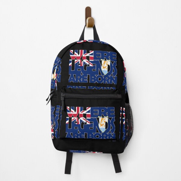 Item preview, Anguilla Flag - Where Legends Are Born - Anguillan - Soca Mode designed and sold by Soca-Mode.