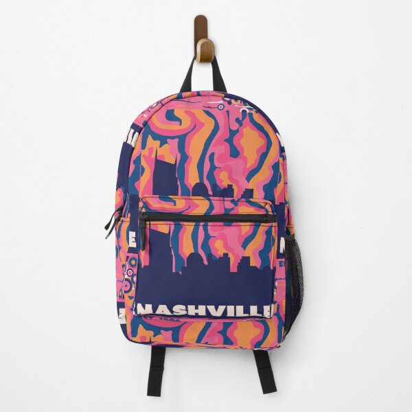 Item preview, Nashville Retro Vintage Skyline Design designed and sold by carrdesigns21.