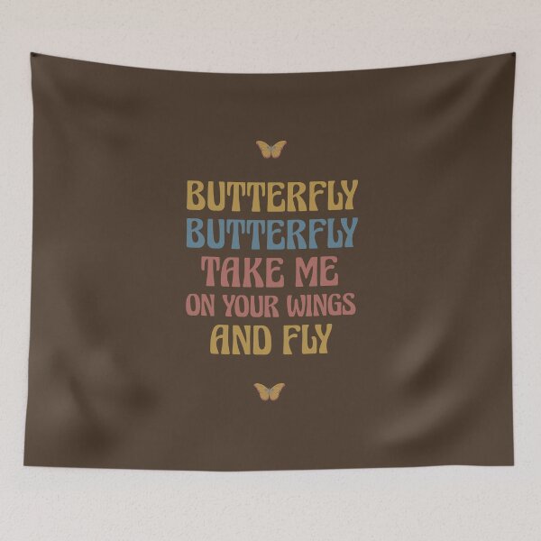 Item preview, Umi Butterfly Lyrics 4 designed and sold by art-by-gui.