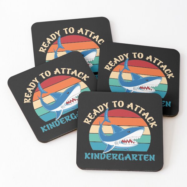 Item preview, ready to attack kindergarten shark vintage designed and sold by anthonybarr1205.