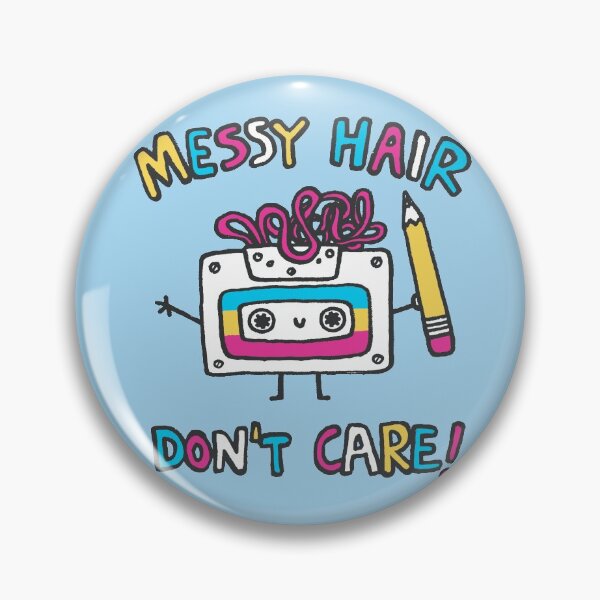 Item preview, MESSY HAIR  designed and sold by walmazan.