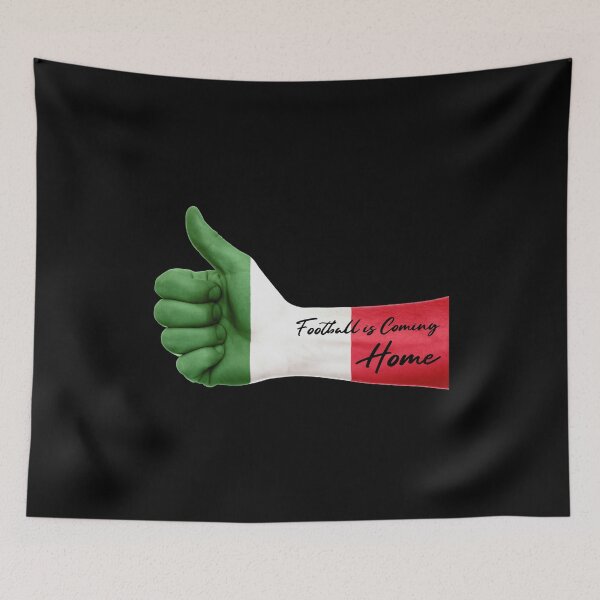 Item preview, FOOTBALL IS COMING HOME ITALY EUROPEAN CHAMPIONS THUMB UP ► ICONIC designed and sold by MORE-THE-BRAND.
