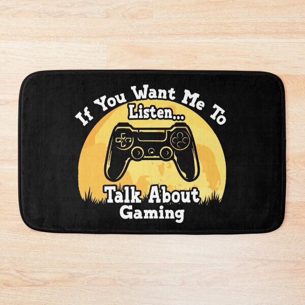 Item preview, If You Want Me To Listen... Talk About Gaming Funny illustration vintage  designed and sold by KO-Design.