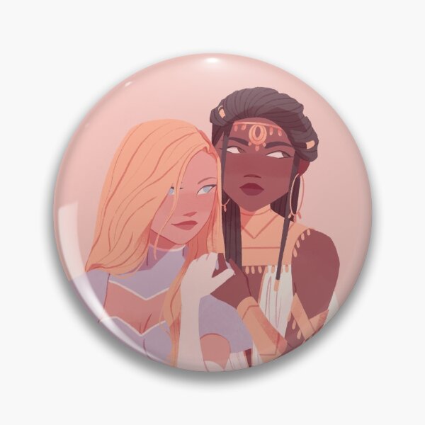 Item preview, Celaena and Nehemia designed and sold by Mellendraws.