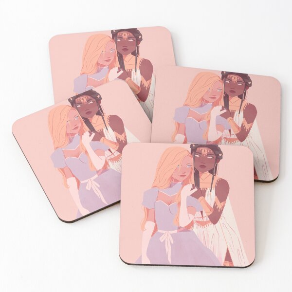 Item preview, Celaena and Nehemia designed and sold by Mellendraws.