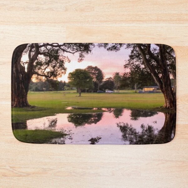 Item preview, Beautiful Trees Landscape with Sunset Reflections  designed and sold by mariagram17.
