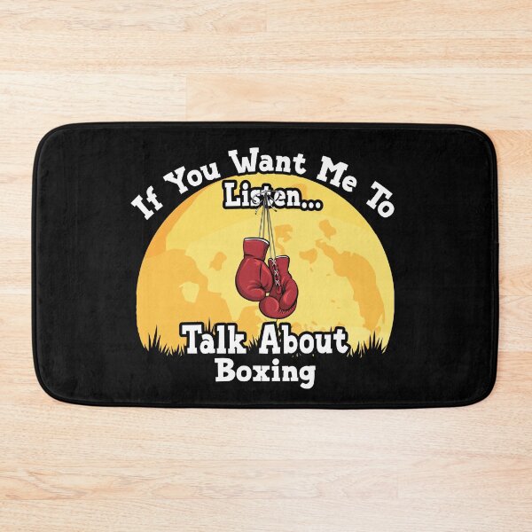 Item preview, If You Want Me To Listen... Talk About Boxing Funny illustration vintage  designed and sold by KO-Design.