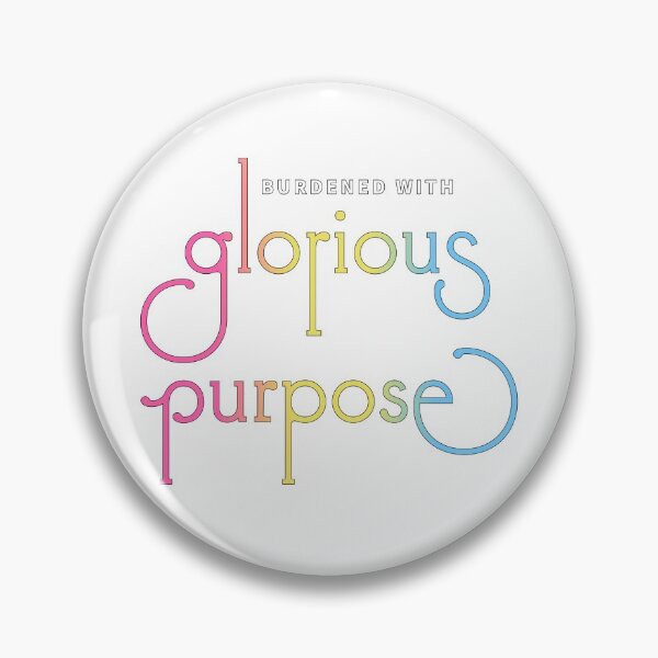 Item preview, Burdened with glorious purpose - pansexual flag (light shirts) designed and sold by GretaMonster.