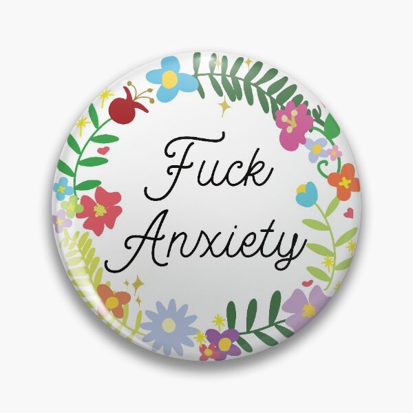 Item preview, Fuck Anxiety designed and sold by shinekeydigital.