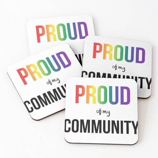 Item preview, Proud of My Community designed and sold by nerdspride.