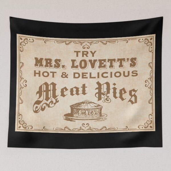 Item preview, Mrs. Lovett’s Meat Pies (3) designed and sold by DotorEaon.