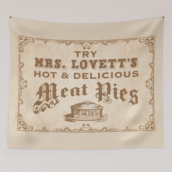 Item preview, Mrs. Lovett’s Meat Pies (4) designed and sold by DotorEaon.