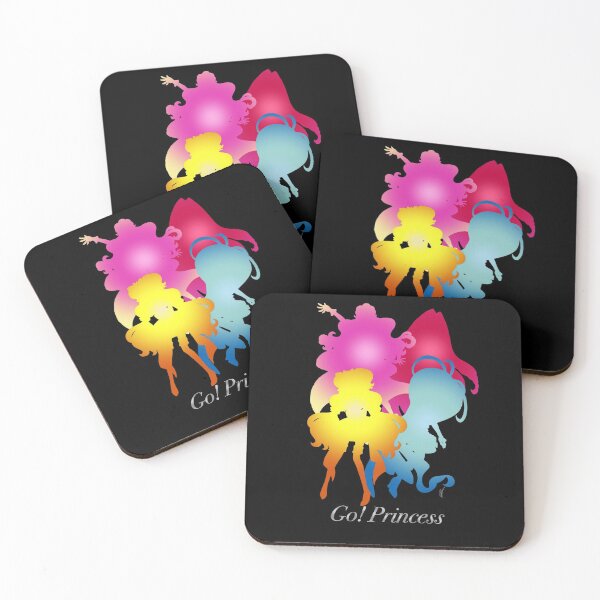 Item preview, Go! Princess Precure Silhouettes designed and sold by CheeseLord82.