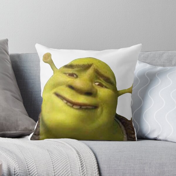 Shrek meme Throw Pillow for Sale by Pulte