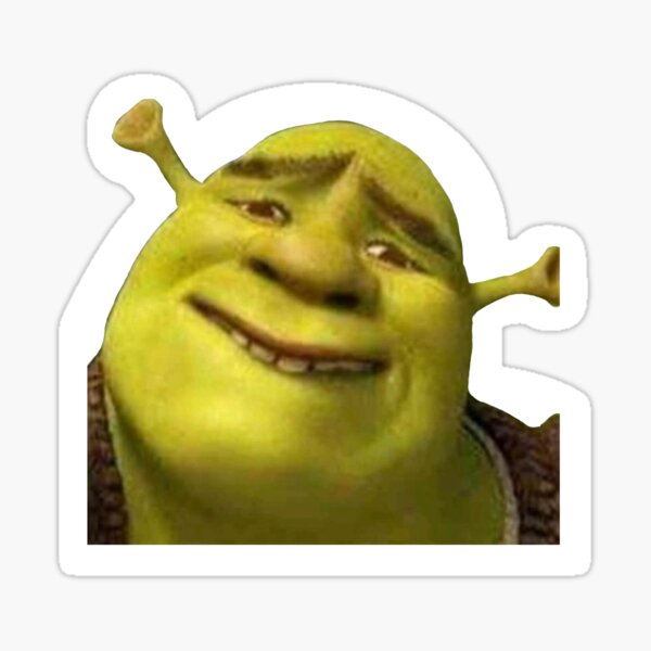 Shrek Meme Sticker | Sticker