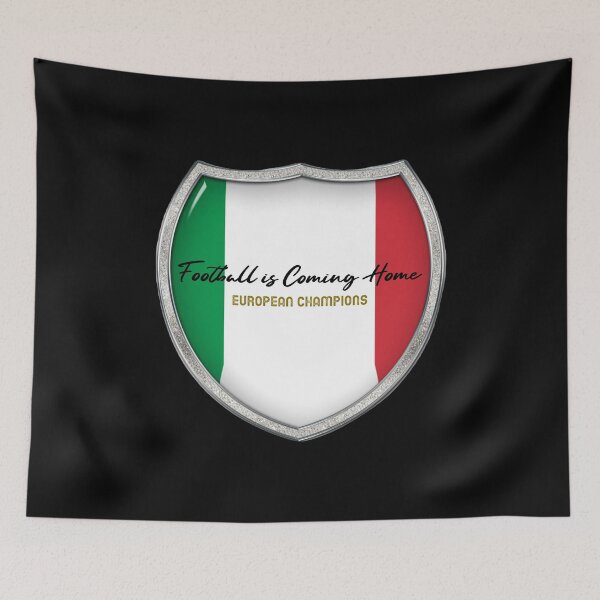 Item preview, ITALY EUROPEAN CHAMPIONS SHIELD AND FOOTBALL IS COMING HOME ► ICONIC designed and sold by MORE-THE-BRAND.