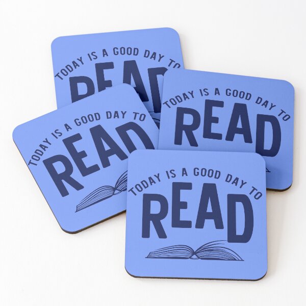 Item preview, Today is a Good Day to Read - Dark Blue designed and sold by erinbookdragon.