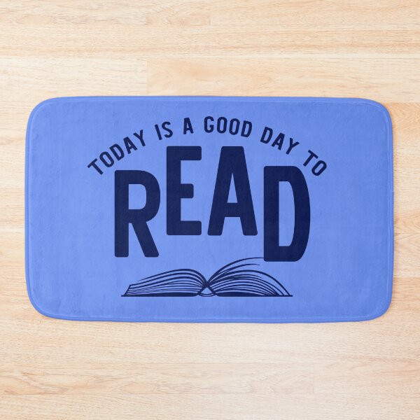 Item preview, Today is a Good Day to Read - Dark Blue designed and sold by erinbookdragon.